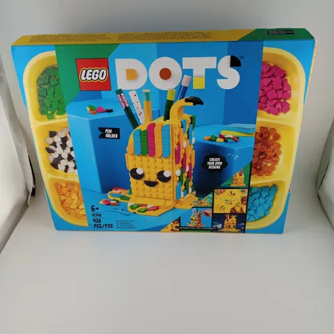 LEGO DOTS: Cute Banana Pen Holder (Set #41948), 438 pieces, never used/in box