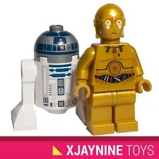 LEGO STAR WARS C-3PO and R2-D2 Astromech Droid Minifig Pack NEW