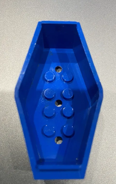 Lego Pharaoh's Quest Dark Blue Container, Coffin Base 30163 For Scorpion Pyramid