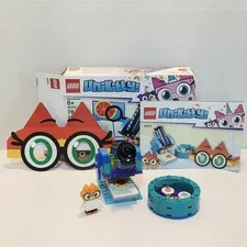 Lego Unikitty Dr. Fox Magnifying Machine Complete Set & Dr. Fox Minifigure 40314