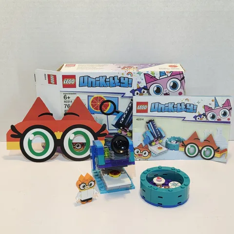 Lego Unikitty Dr. Fox Magnifying Machine Complete Set & Dr. Fox Minifigure 40314