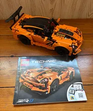 LEGO Technic Chevrolet Corvette ZR1 42093 579pc Complete Set W/ Instructions