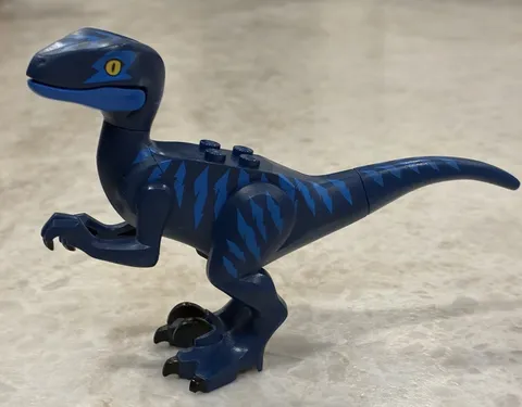 Lego Minifigure Blue Dinosaur Raptor Velociraptor 70835 70826 Jurassic World