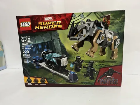 LEGO 76099 Marvel BLACK PANTHER  RHINO FACE-OFF BY THE MINE New Factory Sealed