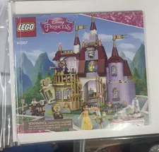 LEGO Disney Princess Belle's Enchanted Castle 41067 Instruction Manual ONLY Reti
