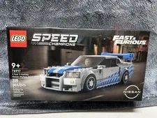 Lego Speed Champions 2 Fast 2 Furious Nissan Skyline GT-R (R34)  Lego Set 76917