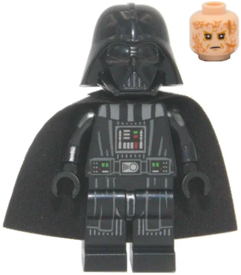 LEGO [No Color/Any Color] Darth Vader - Light Nougat Head, Printed Arms sw1228 U