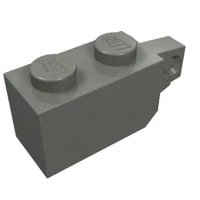 5x LEGO® Part 30364 - Hinge Brick 1 x 2 Locking with 1 Finger Vertical End