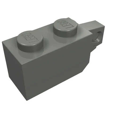 5x LEGO® Part 30364 - Hinge Brick 1 x 2 Locking with 1 Finger Vertical End