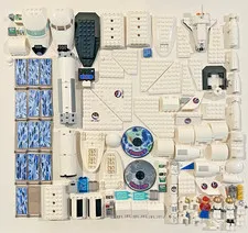 LEGO CITY Space Shuttle Rocket NASA Parts - Minifigures Satellites Wings Cockpit