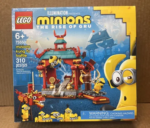 LEGO (75550) Minions: Minions Kung Fu Battle. Brand New/ Sealed! Ships Free!