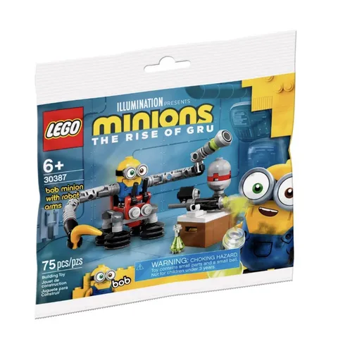 Lego 30387 Minions, The Rise of Gru – Bob Polybag Set – RARE, SEALED & RETIRED