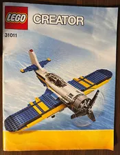 LEGO Creator AIRPLANE 31011 INSTRUCTIONS MANUAL - BOOK ONLY