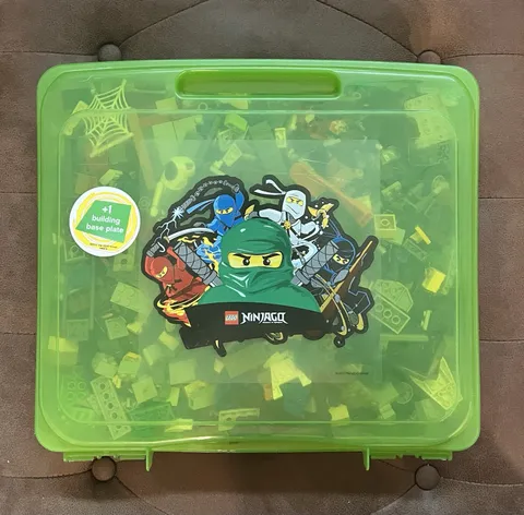Genuine 🧱 Lego Bulk Lot of 5 Pounds of Random LEGO Bricks Plates Includes Case