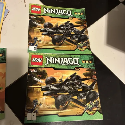 LEGO® NINJAGO® 9444 Cole's Tread Assault Instruction Manuals Only!