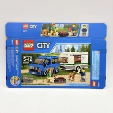 LEGO CITY Van & Caravan 60117 Retired 2016- Box Package Only