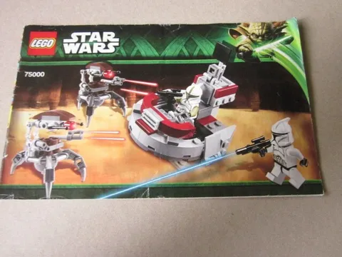 Lego Speed Star Wars Instructions Instruction 75000