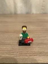 New Genuine LEGO Ned Flanders Minifig with Mug and Toolbox Simpsons 71005