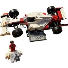 LEGO Icons 10330 McLaren MP4/4 & Ayrton Senna Set Stand/Plate 693 pcs (read desc