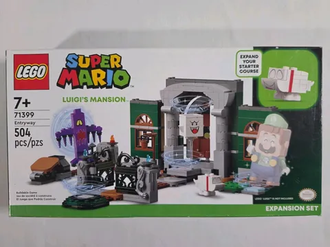 LEGO 71397 Super Mario Luigi's Mansion ENTRYWAY LAB & POLTERGEIST Expansion NEW