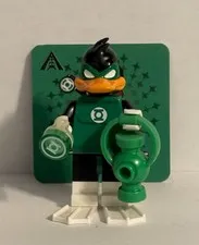 LEGO DC Comics Duck Lantern / Green Loontern Custom Minifigure