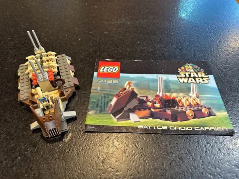 Lego Star Wars Set# 7126 Battle Droid Carrier w/ instructions