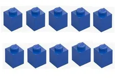 LEGO ® 10x brick 1x1 bright blue 3005 300523 blue brick replacement part new brick