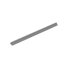 LEGO 5x Light Bluish Gray Train, Track Rail Straight 16L inv.623
