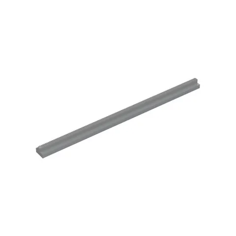 LEGO 5x Light Bluish Gray Train, Track Rail Straight 16L inv.623