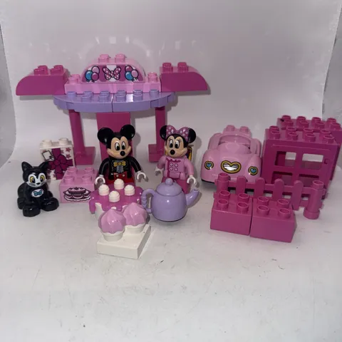 Lego Duplo Minnie Mouse Mickey Figaro Car Candle Blocks Lot