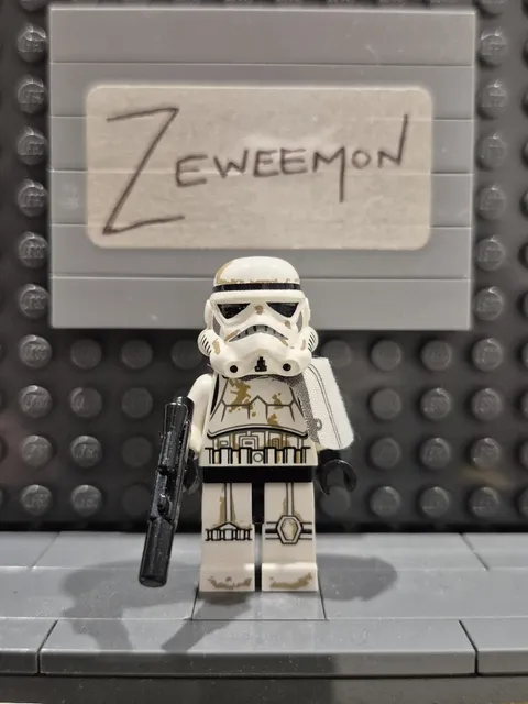 Sandtrooper Clone Wars Star Wars Lego figure minifigure sw0383 no backpack 