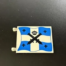 LEGO Pirates 6x4 Flag Crossed Cannons and Imperial Crown 6271 6276 6263 2525px02