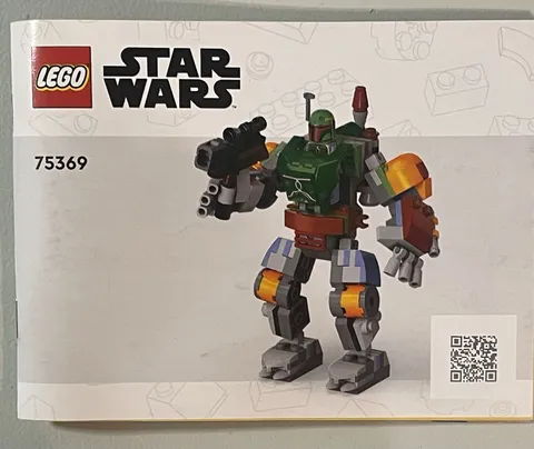 LEGO Star Wars 75369 Boba Fett Mech Build Only No Minifig
