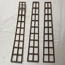 Qty 3 LEGO Brown Boat Mast Pirate Rigging Long 5 X 27 #2541. 6274 6270 6286 6285