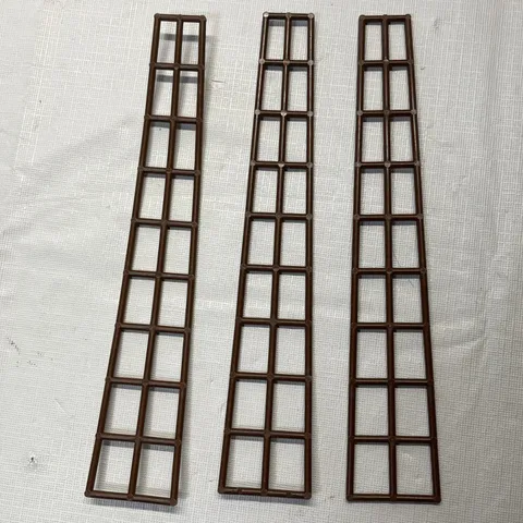 Qty 3 LEGO Brown Boat Mast Pirate Rigging Long 5 X 27 #2541. 6274 6270 6286 6285