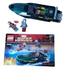Lego Marvel Super Heroes Iron Man Extremis Sea Port Battle #76006