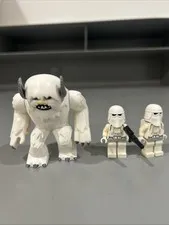 WAMPA CREATURE SNOWTROOPER LOT LEGO MINIFIG star wars empire strikes back hoth