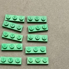 Lego 3623 Green Replacement Parts Pieces Lot of 10