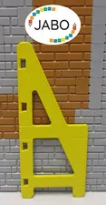 P14/8/6) LEGO Duplo Gate / Door Leaf Yellow House Farm Barn Fire Garage