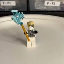 LEGO NINJAGO Rebooted Techno Zane Minifigure w/ NinjaCopter Weapon