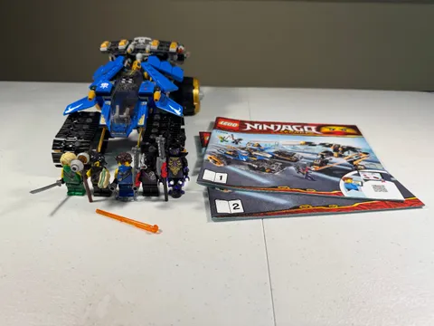 Lego Ninjago 71699 Legacy Thunder Raider used condition complete