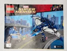 Lego 76032 Instruction Booklet Marvel Super Heroes The Avengers