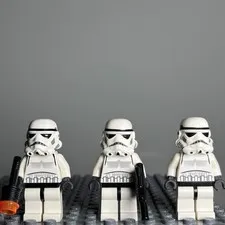 LEGO Star Wars: Imperial Stormtrooper (sw0188a) Minifigure Lot Of 3 - 3F