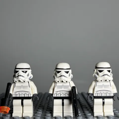 LEGO Star Wars: Imperial Stormtrooper (sw0188a) Minifigure Lot Of 3 - 3F