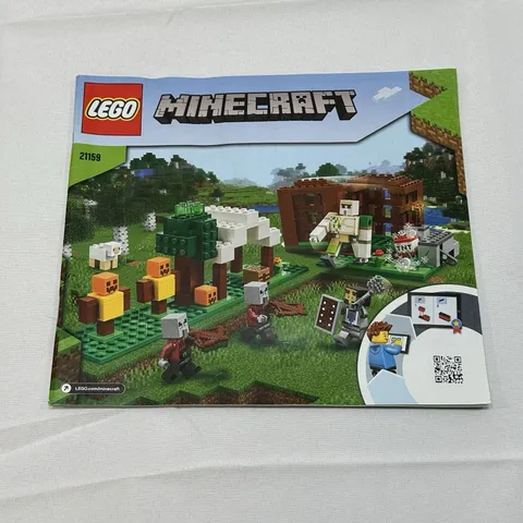 Lego Instructions Manual - 21159 - Minecraft - The Pillager Outpost