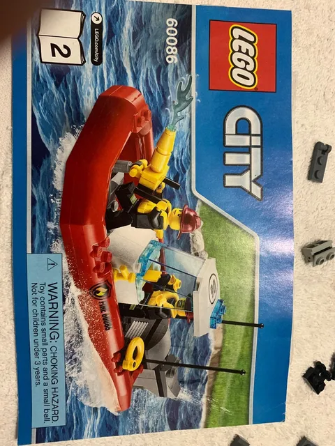 LEGO® CITY:  Starter Set (60086) Instruction Booklet #2 ONLY