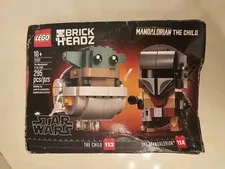 LEGO 75317  Star Wars BrickHeadz The Mandalorian & the Child New Sealed 295 Pcs