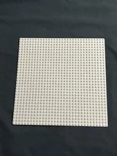 LEGO 4186 Baseplate Light Bluish Gray 48 Studs Vintage 15x15 inches Genuine