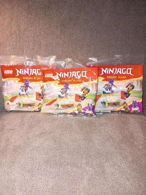 LEGO NINJAGO Dragons Rising 30675 Tournament Training Ground Polybag Lot