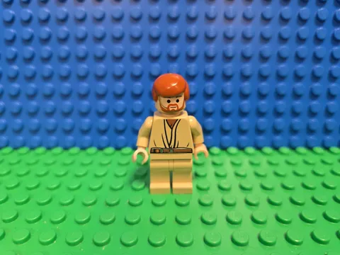 LEGO Obi-Wan KenobiMinifigure sw0162 7661 Star Wars CMF Lot Rare Retired Vintage